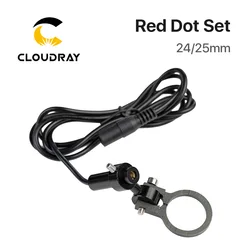 Cloudray – Module de Diode à points rouges, dispositif de positionnement DC 5V pour bricolage Laser Co2 gravure tête de coupe