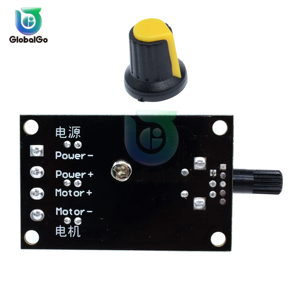 NE555 6V-28V 3A PWM DC Motor Speed Controller Regulator Adjustable Speed Control Switch Fan DC Motor Governor 80W 12V 24V