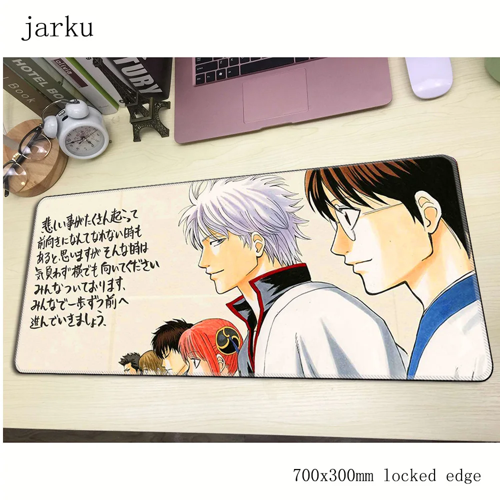 GINTAMA pad mouse computador gamer mause pad 700x300X2MM padmouse big Mass pattern mousepad ergonomic gadget office desk mats
