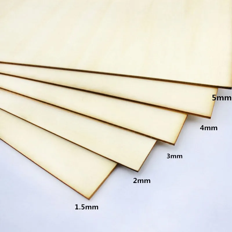 Model of veneer Small wood material wood manually diy house building model200*300mm