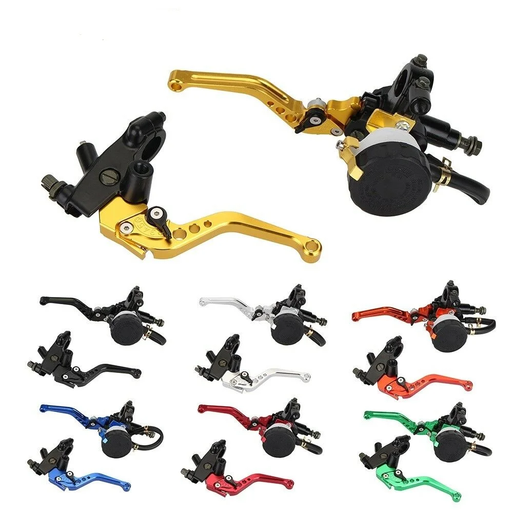 

Universal 7/8'' 22mm Motorcycle Front Brake Clutch Master Cylinder Reservoir Levers