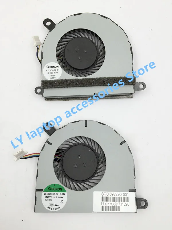 Para HP Pavilion 11-E 11-E115NR 11-E015dx 215 G1 210 G1 original ordenador portátil ventilador de refrigeración de la CPU 730902-001 730903- 001