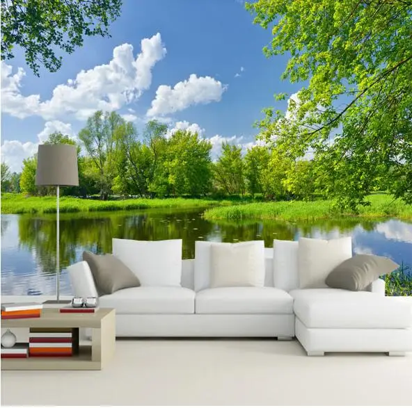 

Custom Photo Mural Wallpapers Living Room Bedroom TV Sofa Background Decor Wall Murals Landscape