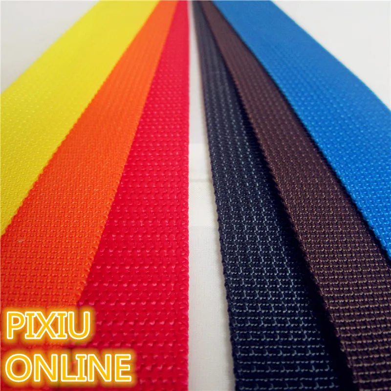 1PCS/LOT YT694B  Wide 50 mm Length 1 meter Multicolor   Polypropylene Fiber Ribbon  Bundle Ribbon Backpack Belt  Nylon Tape