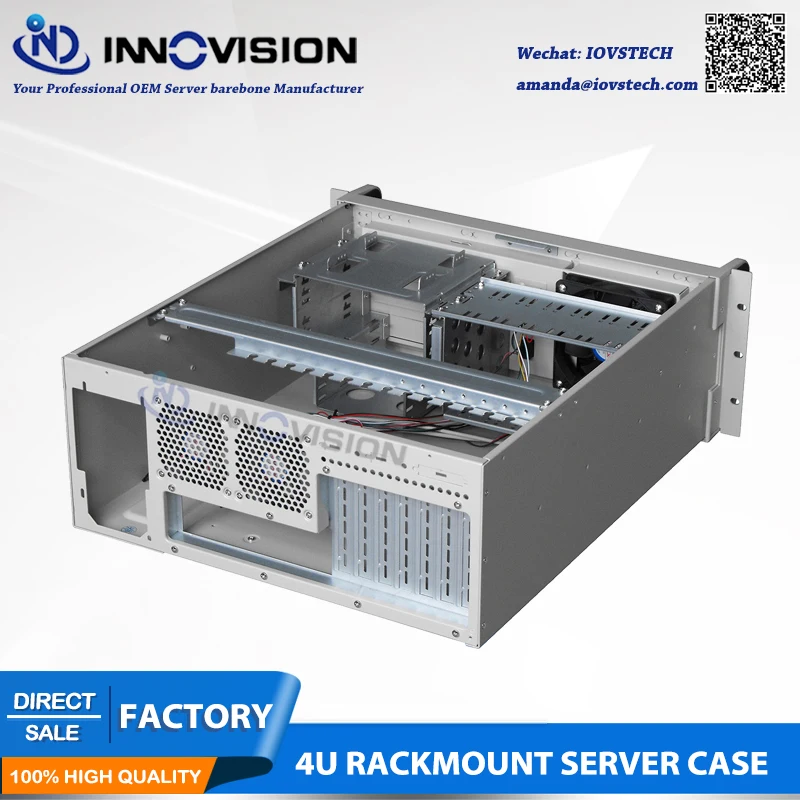 High-stable Industrial computer case RC4U5012 4U rack mount chassis