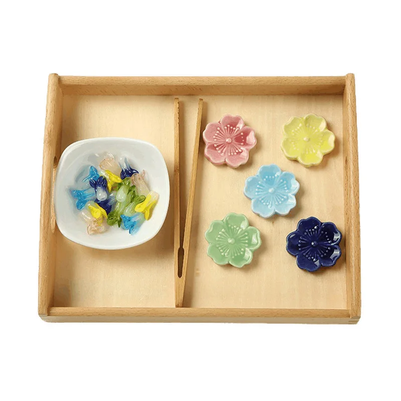 

Montessori Sensory Teaching aids understanding color classification pairing Toys Kindergarten Early Education Center