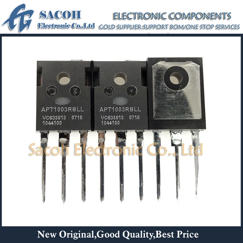 

Refurbished Original 5Pcs/Lot APT1003RBLLG APT1003RBLL APT1003RBFLLG OR APT1002R4BN APT1002RBN TO-247 4A 1000V Power MOSFET