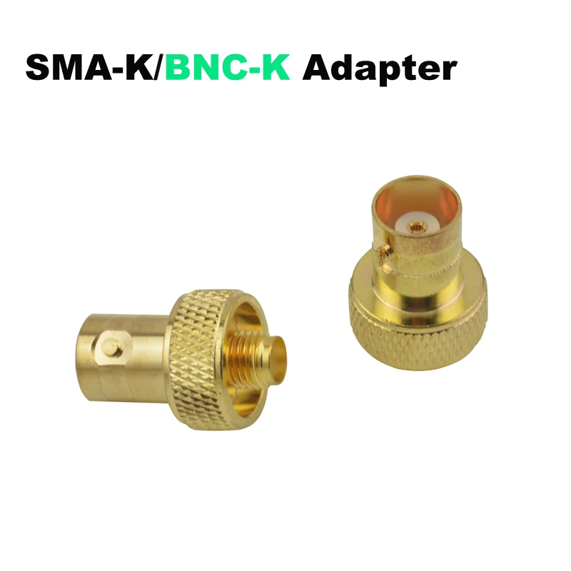 SMA-K (SMA Female)/BNC-K (BNC Female) jack Golden RF Adapter