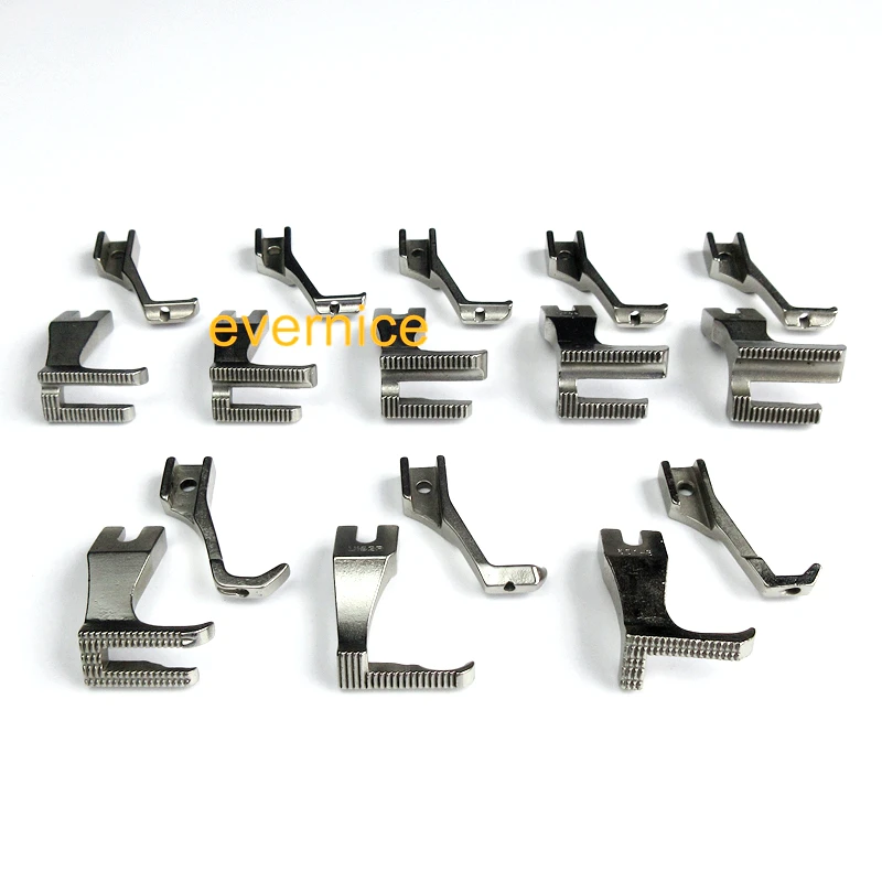 8 sets Walking Piping & Welting Zipper Feet for BROTHER DB2-B797, DB2-B798