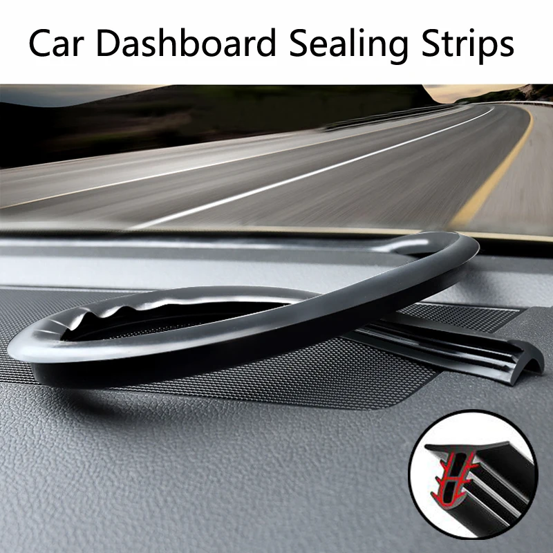 

Car Rubber Sound Seal Strip Dashboard Sealing Strips For KIA Rio Ceed Sportage Mazda 3 6 Cx-5 Peugeot 206 307 308 207