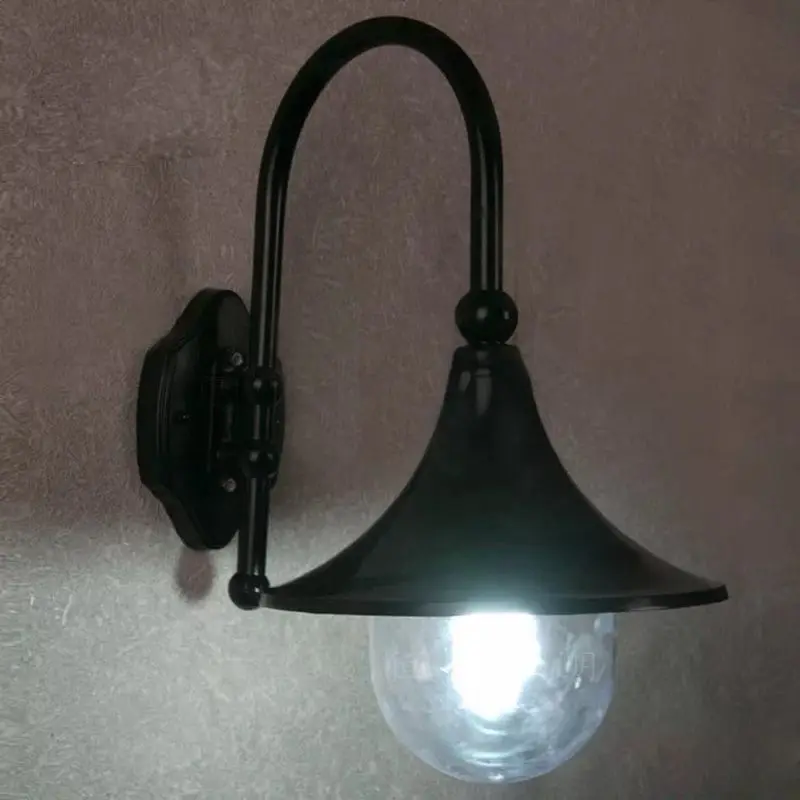Outdoor Wall Lamps Metal European Vintage Horn Industrial Villa waterproof Landscape Outside Corridor Hallway Wall Sconces