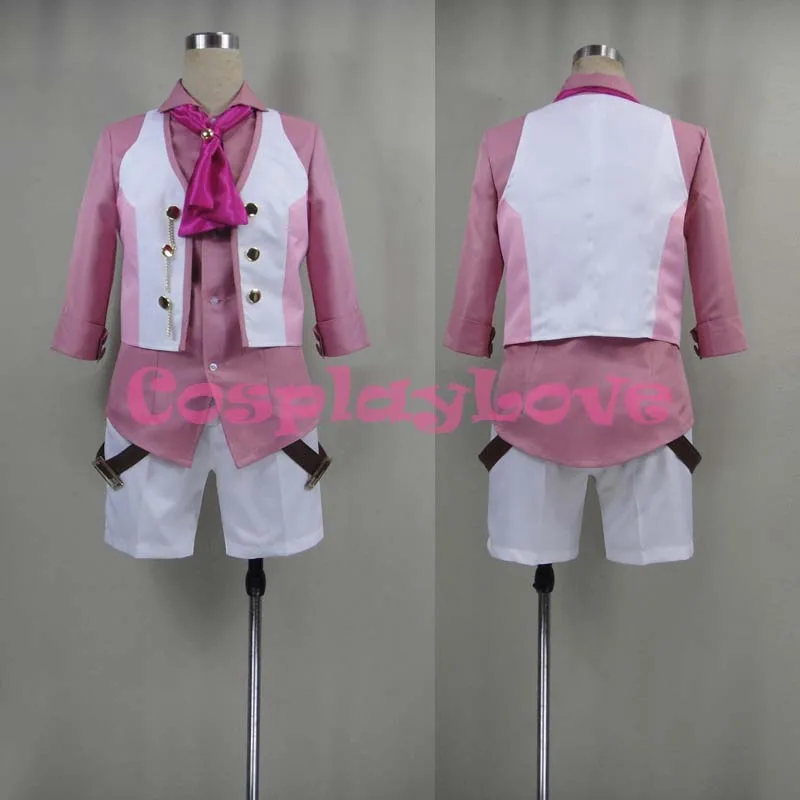 

Newest High Quality Osomatsu-san Matsuno Todomatsu Pink Cosplay Costumes for halloween/party/masquerade adult