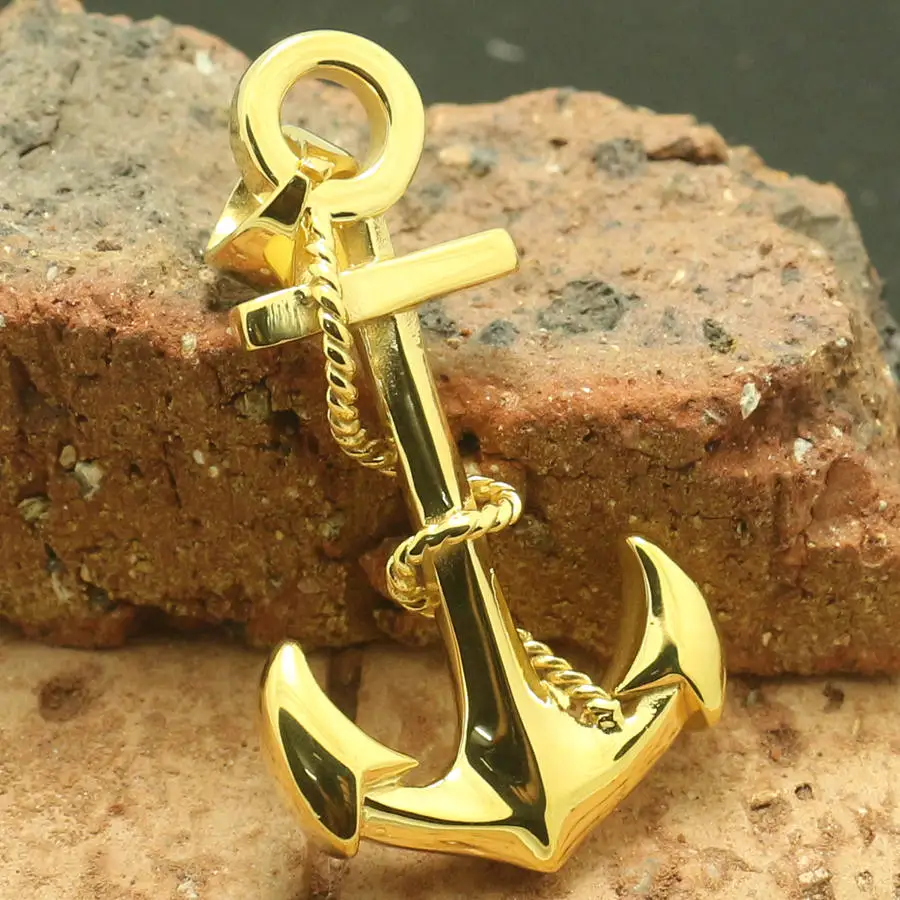 316L Stainless Steel Cool  Anchor Newest Pendant