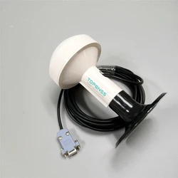 TOPGNSS 12.0V NMEA 0183 Industrial control quality GNSS2000G female RS232 GPS receiver antenna module GPS GLONASS Dual mode