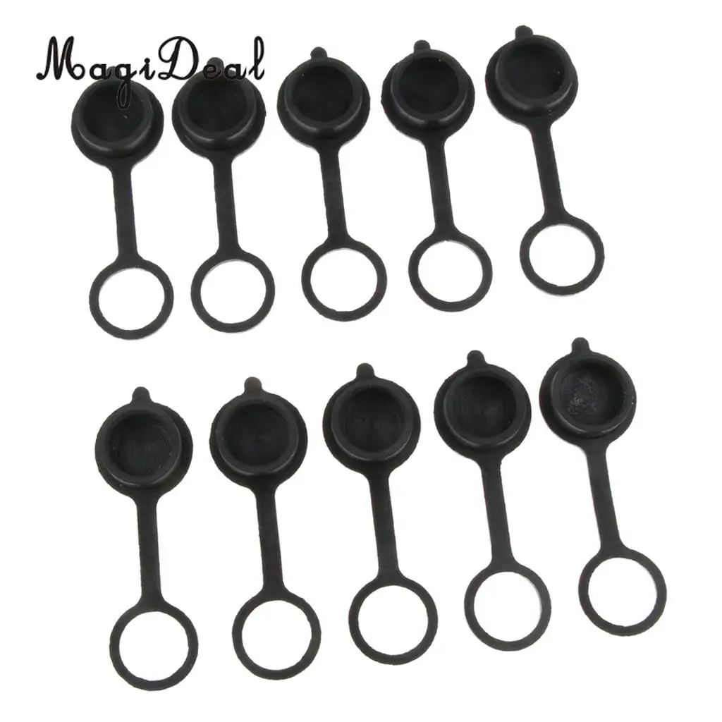 MagiDeal 10pcs Balancing Electric Scooter Charging Port hole Covers Silicone Protection lid cover Silicone Protection Acces