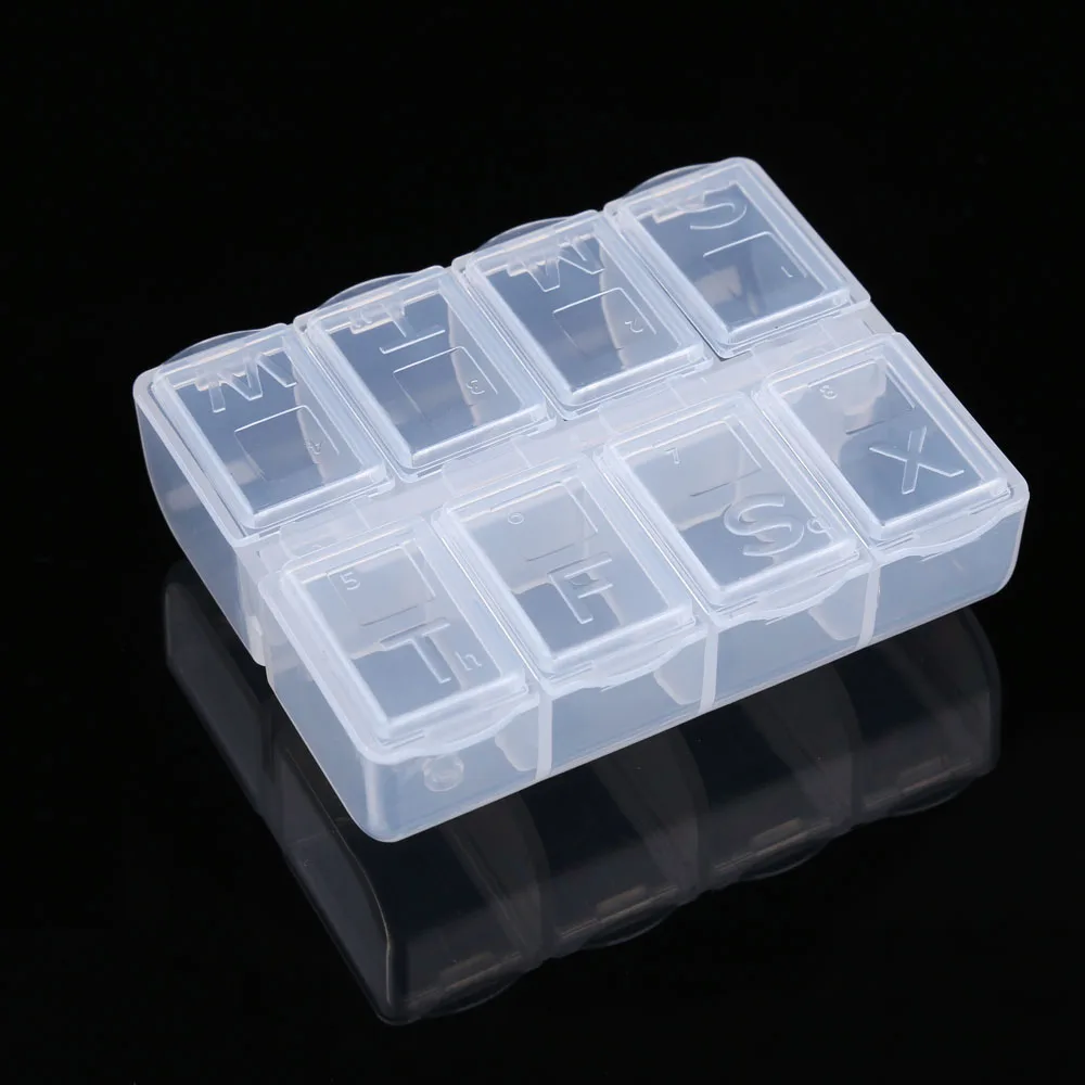 Mini Kotak Alat Plastik Suku Cadang Elektronik Penyimpanan Screw Case Transparan Toolbox Ponsel Alat Perbaikan Outillage