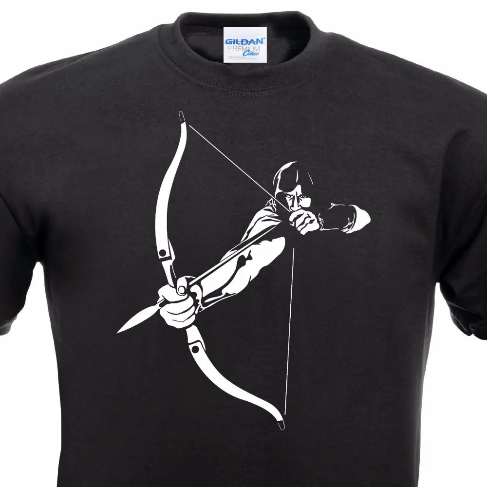 Print Casual Summer Casuals Shirts Tee Shirt Arrow Bow Archer Arrow Bow Hunter Assassin Sagittarius Target fitness T-Shirt