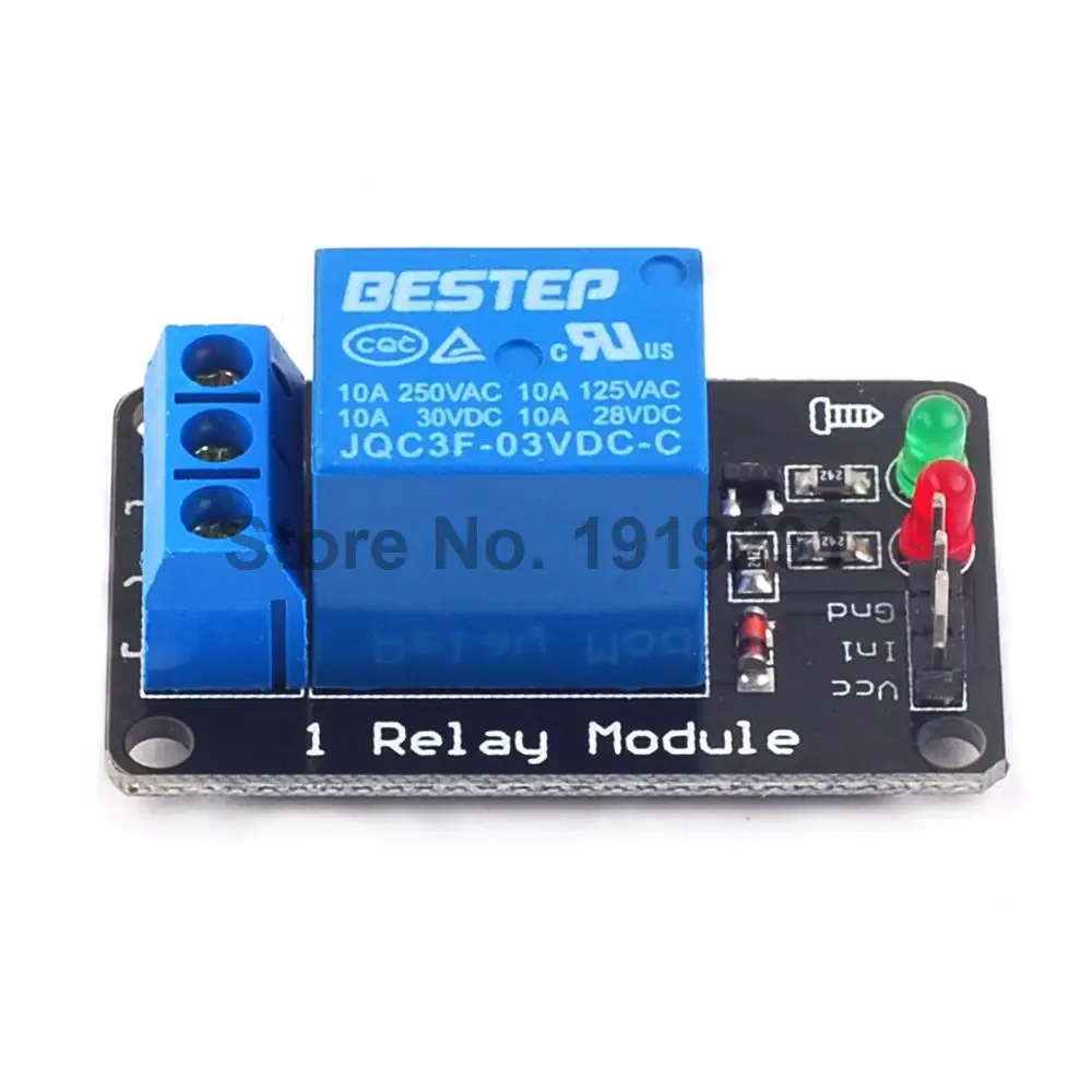 3.3V Low Level Trigger One 1 Channel Relay Module Interface Board Shield for PIC AVR DSP ARM MCU Arduino