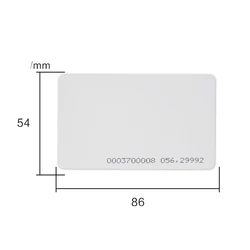 TK(EM)4100 ID CARD reaction ID card 125KHZ RFID ID blank Card fit for Access Control Time Attendance