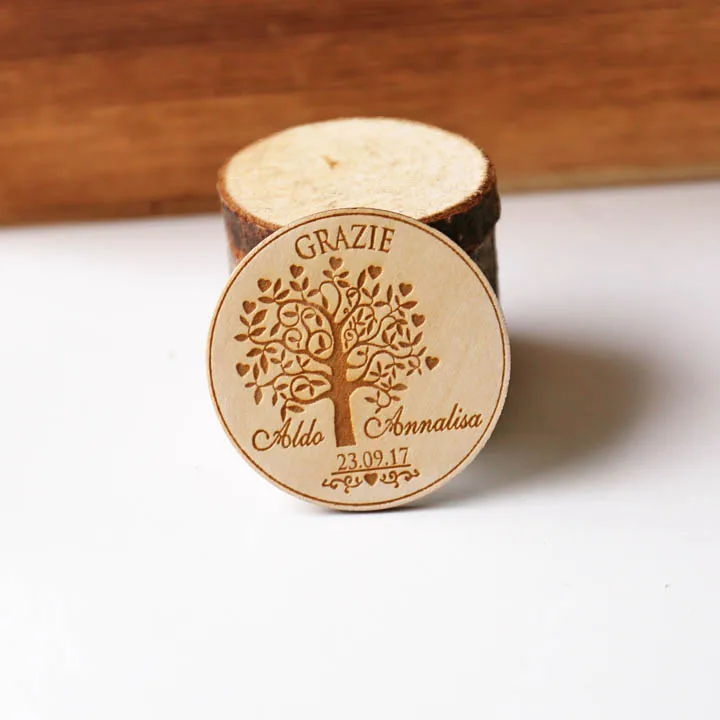 

Custom love tree magnets ,Wood save the date magnets, engraved magnets, rustic tree wedding magnet, personalized wedding favors