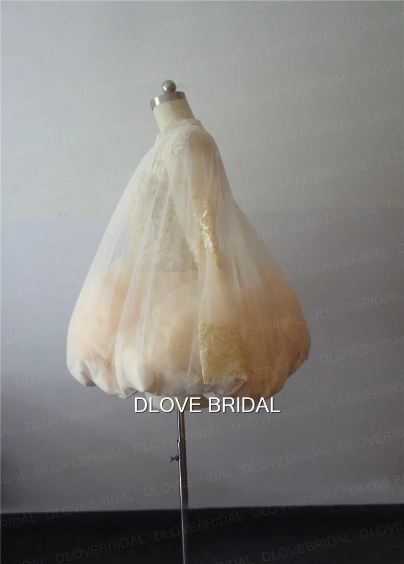 DLOVE BRIDAL Petticoat Buddy Wedding Dress Soft Tulle Gather Skirt Underskirt Save You From Toilet Water Drop Shipping