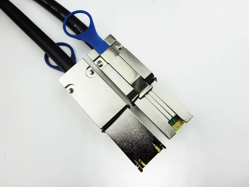 Free Shipping 2 Meter External MiniSAS 26P 4x SFF-8088 to SFF-8088 Drive Disk Cable for Server