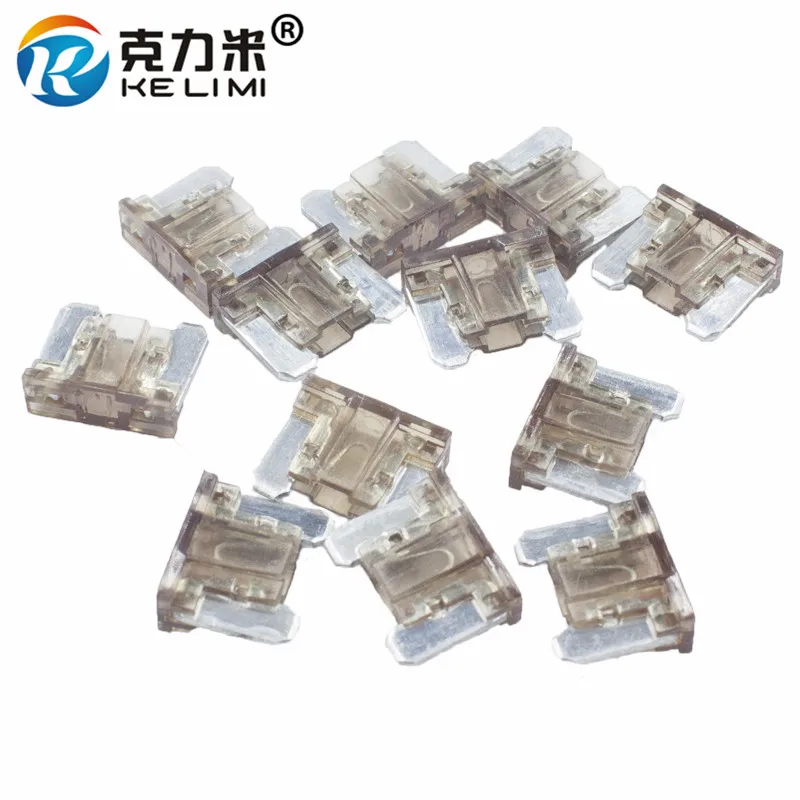 100Pcs Fuse 7.5A Low profile Mini Fuses Automobiles & Motorcycles Auto Replacement Parts 7.5 amp Blade Fuses