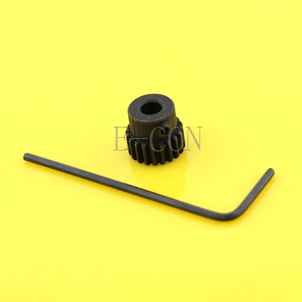 1pcs 20T 3mm/4mm/5mm/6mm Bore Hole 20 Teeth 5mm Width 0.5 Module Motor Metal Gear Wheel with Top Screws