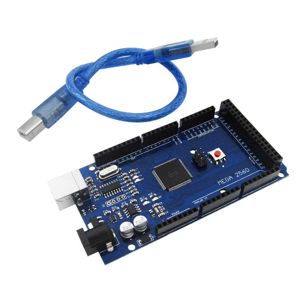 

Free shiping , 5set/LOT , Mega 2560 R3 ,CH340G, ATmega2560 AVR USB board +free USB cable X