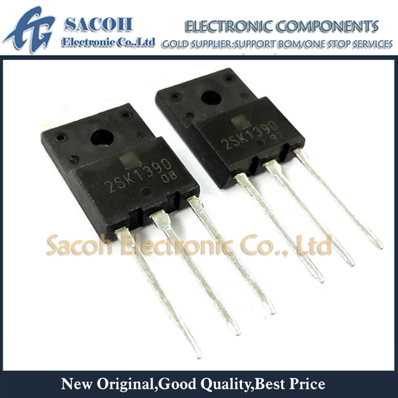 

Refurbished Original 10Pcs/Lot 2SK1390 K1390 OR 2SK1823 K1823 OR 2SK2166 K2166 TO-3PF 50A 60V N Channel MOS Transistor