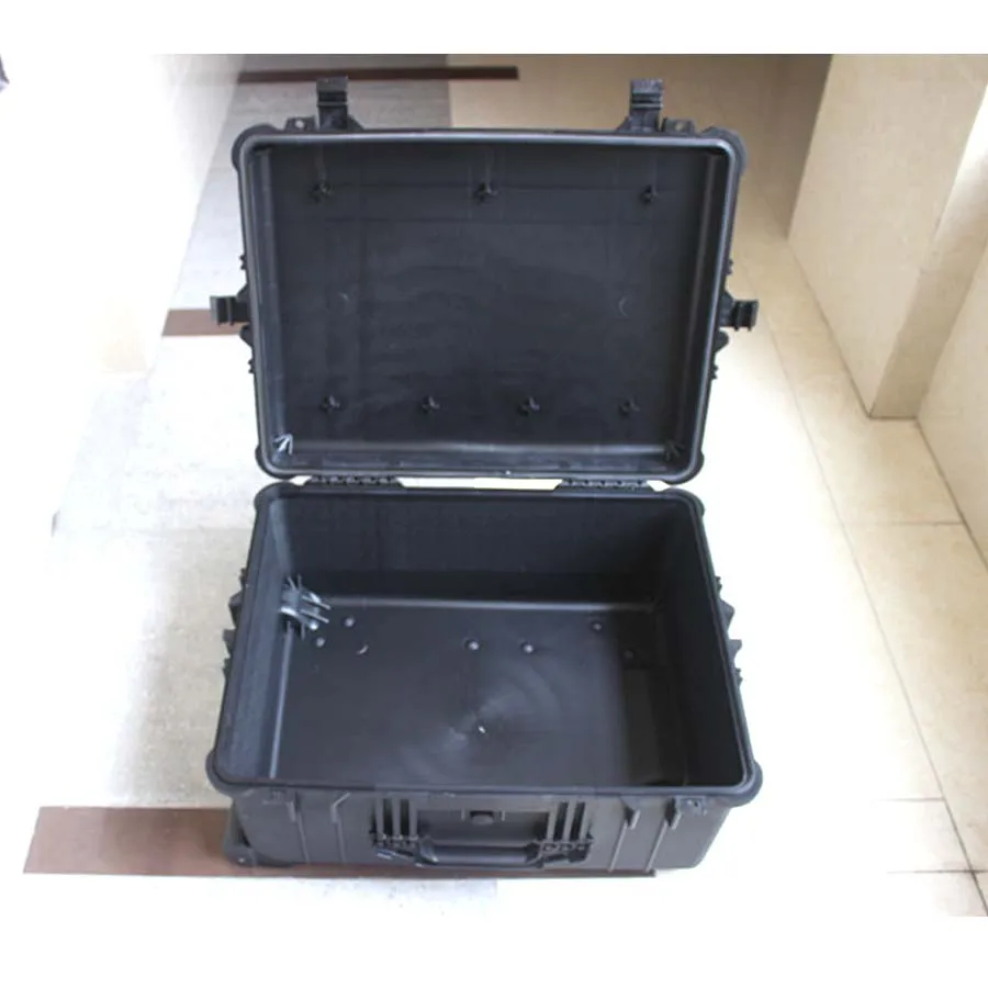 Big size high-impact waterproof plastic hard case for rich equipment protection