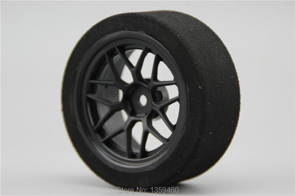 Pre-incollato 4 pz 1/10 gomme in spugna pneumatico y ha parlato 26mm larghezza misura per 1:10 touring car 40r