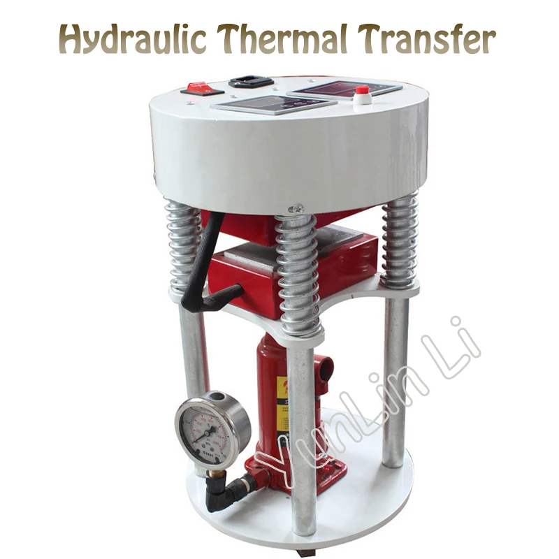 Hydraulic Thermal Transfer Machine Manual 220V 600W Hot Stamping Machine Rosin High Pressure Press Machine MP180