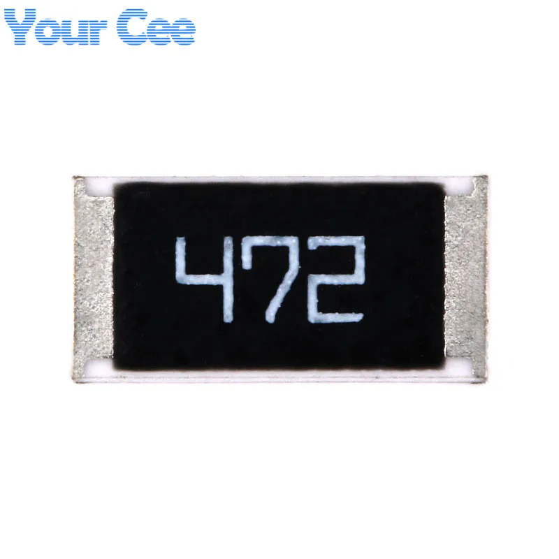 50 pcs SMD Chip Resistor 2512 1W 4.7K ohm 472 5% Resistance 4.7KR Passive Component