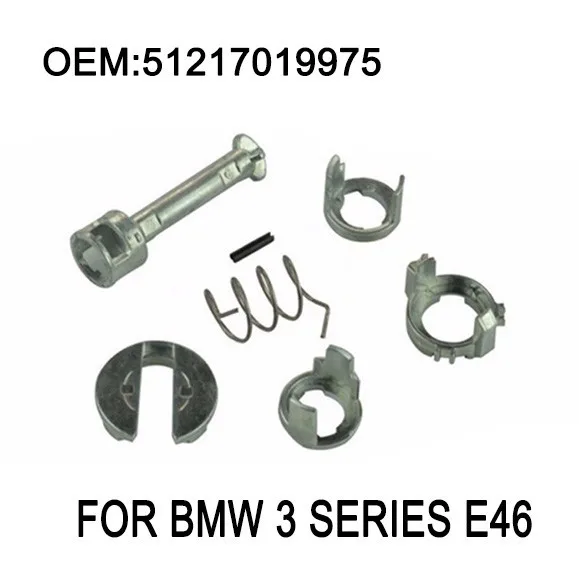 SHIPPING Promoting Parts 7 IN 1 Front Door Lock Barrel Repair Kit Right& Left For BMW 3 Series E46 (98-05)