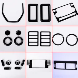 New! For Land Rover Discovery Sport 2015 2016 2017 2018 Car Luxury Entire Interior Moldings Gloss Black Full Kit Car Accessories