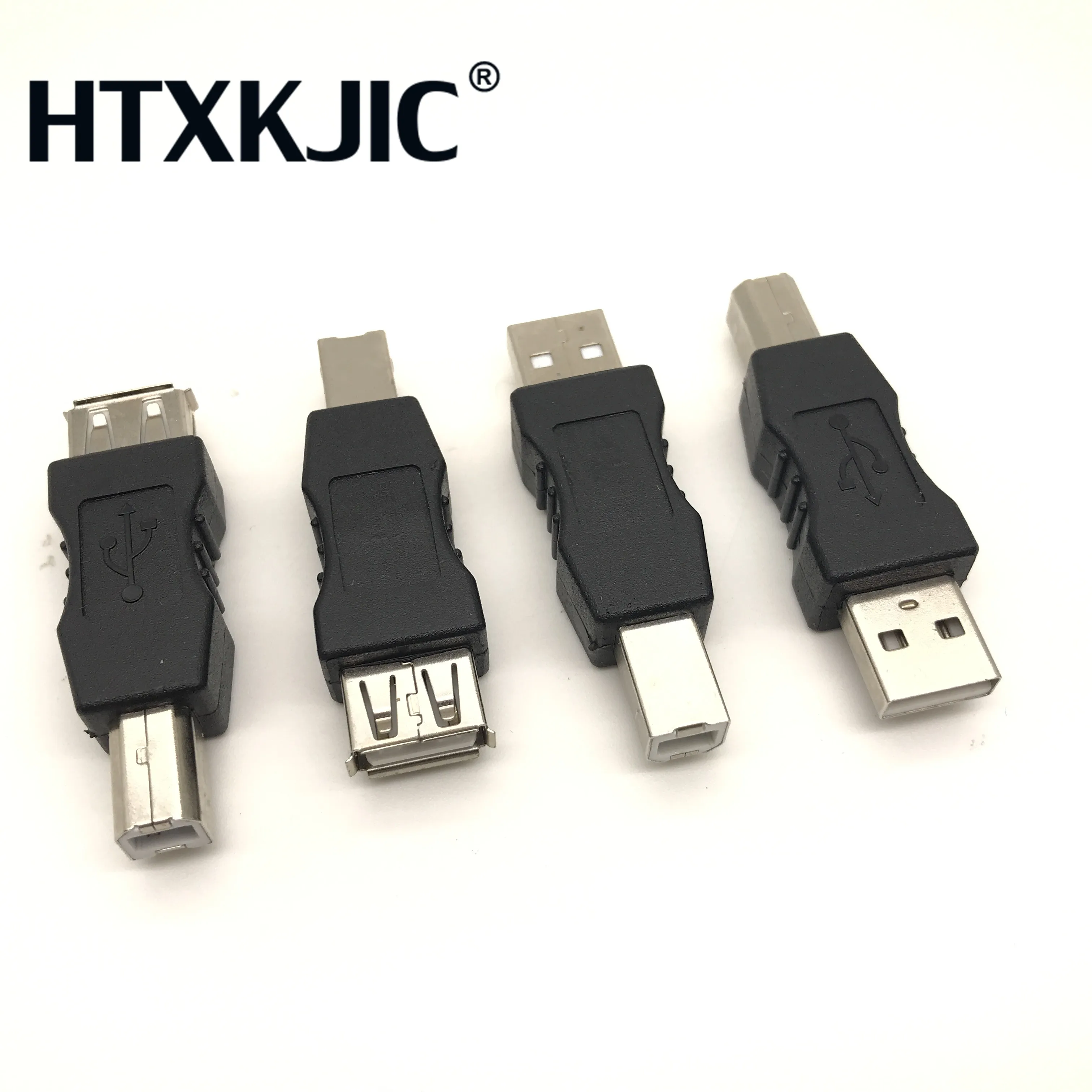 عالية السرعة USB 2.0 نوع A أنثى إلى نوع B ذكر USB طابعة الماسح الضوئي محول مزامنة البيانات مقرنة محول موصل USB 2.0 ذكر