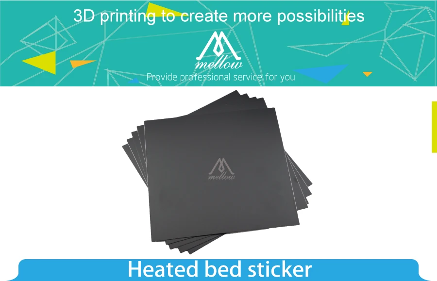 Piastra Riscaldata 400x400 Mm Satinata Con Adesivo Per Stampante 3D – Per PLA, ABS, Nylon, PC