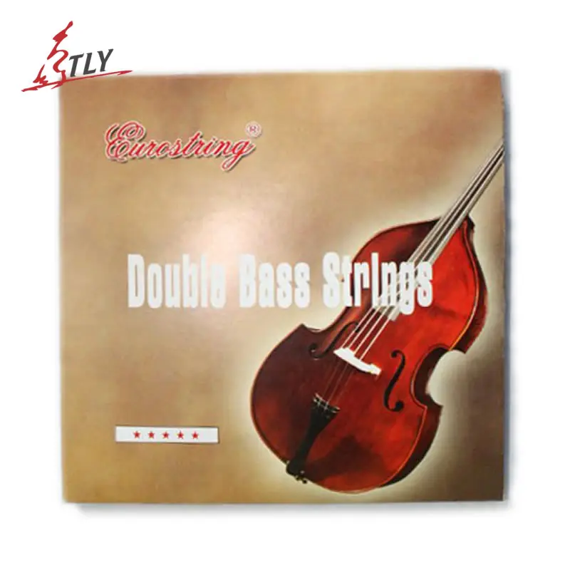 EURO 4Pcs/set Beginner Double Bass Strings Universal Students Bass Steel Strings