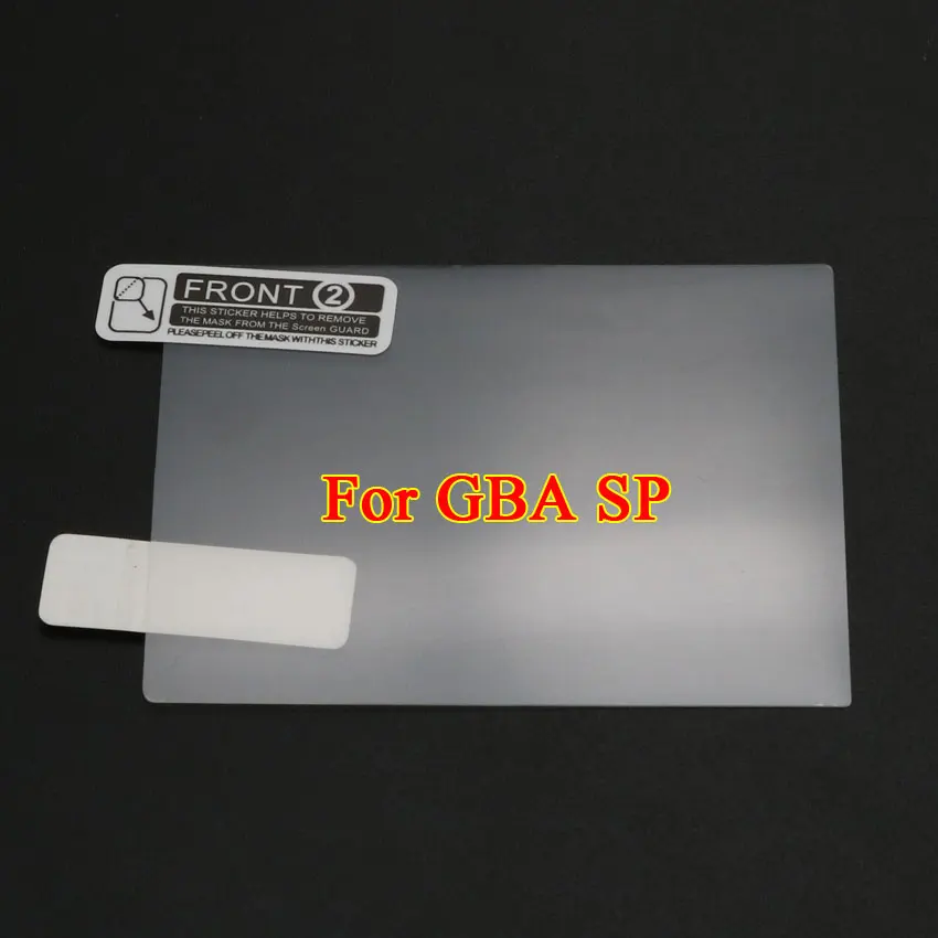 2 pcs หน้าจอ LCD เลนส์พลาสติกป้องกันฟิล์มสำหรับ Gameboy Advance กระเป๋าสำหรับ GBA SP GBC GB GBP คอนโซล