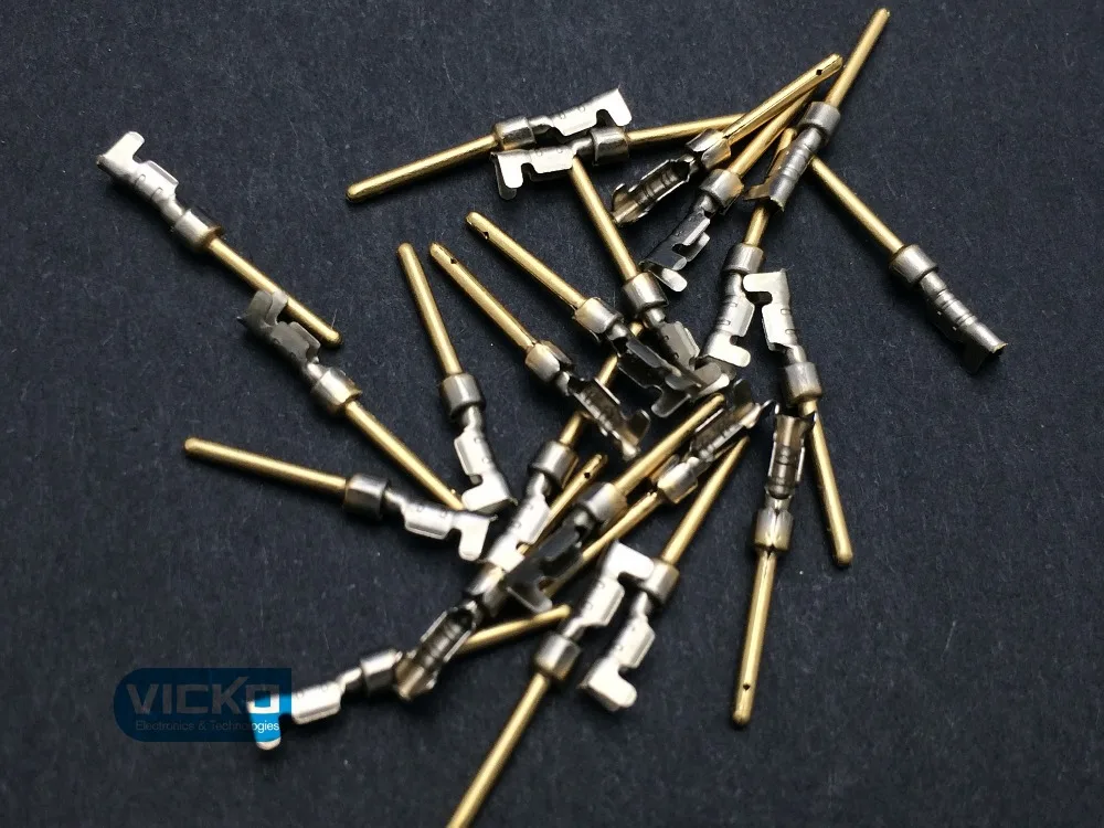 [VK] 5-66506-7 terminal D-Sub Contacts CRIMP PIN 24-20 Half a gold plated Male