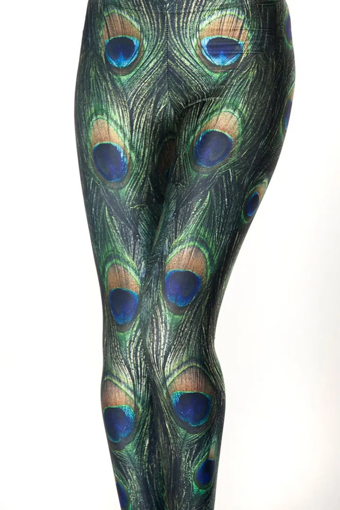 3D Printed Leggings Peacock Women Legging Womens Leggings Jeggings FitnessLegings Sexy Legging Pants