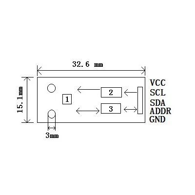 Glyduino GY-30 BH1750FVI Light Intensity Illumination Module Digital Optical Intensity Detection Sensor Module for Arduino