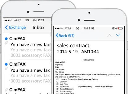 Imagem -04 - Cimfax a5 Servidor de Envio de Fax Via Celular pc Via Linha de Fax Remoto sem Papel Usuários Solução Modem de Fax Fax2email