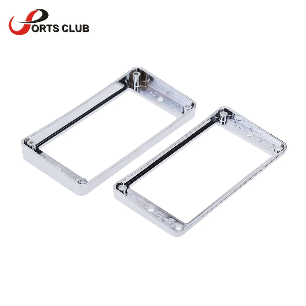 High Quality Chrome-Plated Plastic Guitar Pickup Frame Mounting Ring for Electric Guitar Silver Guitar Parts & Accessories