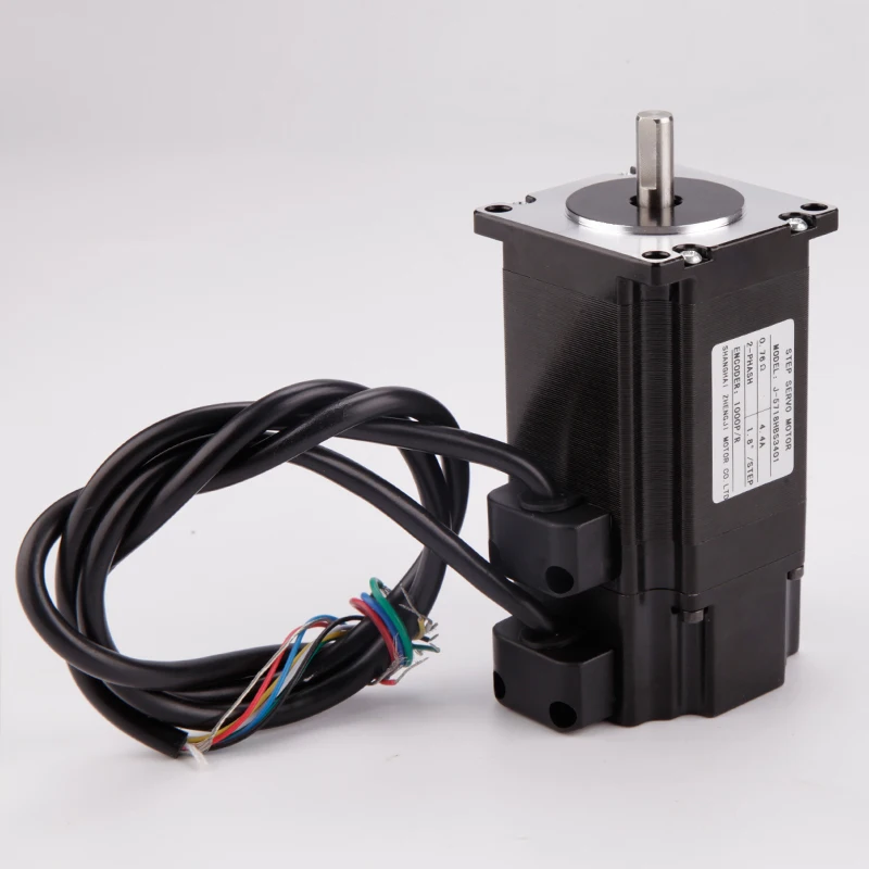 

Free shipping 1pc Quality 57HBS3401 4-lead Nema 23 Stepping servo motor 57 motor 57BYGH 4.4A 2.3N.m CNC Laser and 3D printer