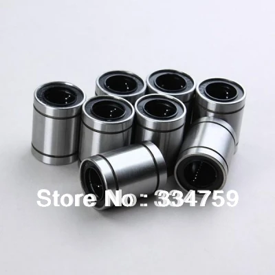 

200pcs/lot Fast Shipping LM6UU 6mm Linear Ball Bearing CNC part Linear Bearings