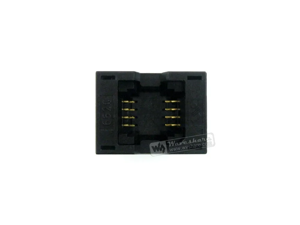 

652C0082211W IC Test Burn-in Socket Original from Wells IC Programming Adapter for SOP8 SOIC8 Package 1.27Pitch