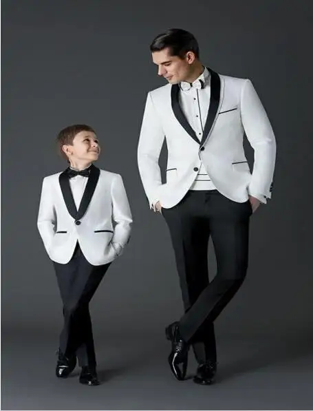 new wedding suits for Boys' Suit shawl lapel boys mens suits two piece Boy's Formal Wear slim fit two button jacket+pants+tie