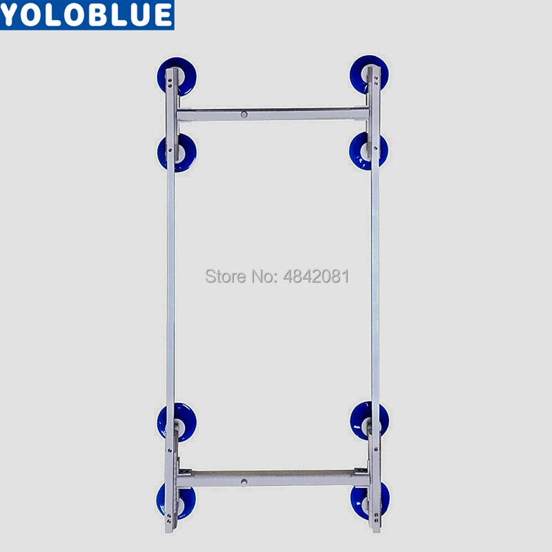 Ventosa per porta vuoto in vetro con schermo LCD a forma di I universale da 55 "-85"